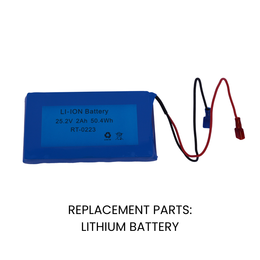 REPLACEMENT PARTS: LITHIUM ION BATTERY — CHI builders inc.
